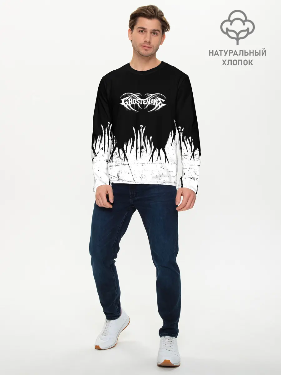 Мужской лонгслив базовый / GHOSTEMANE (P007_P004ooo1846611, P004ooo1846611)