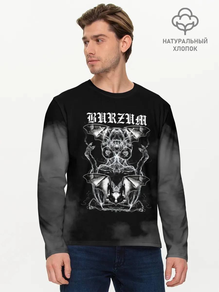 Мужской лонгслив базовый / Burzum (P007_P004ooo1846683, P004ooo1846683)