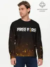 Мужской лонгслив базовый / FREE FIRE (P007_P004ooo1846751, P004ooo1846751)