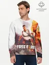 Мужской лонгслив базовый / FREE FIRE (P007_P004ooo1846805, P004ooo1846805)