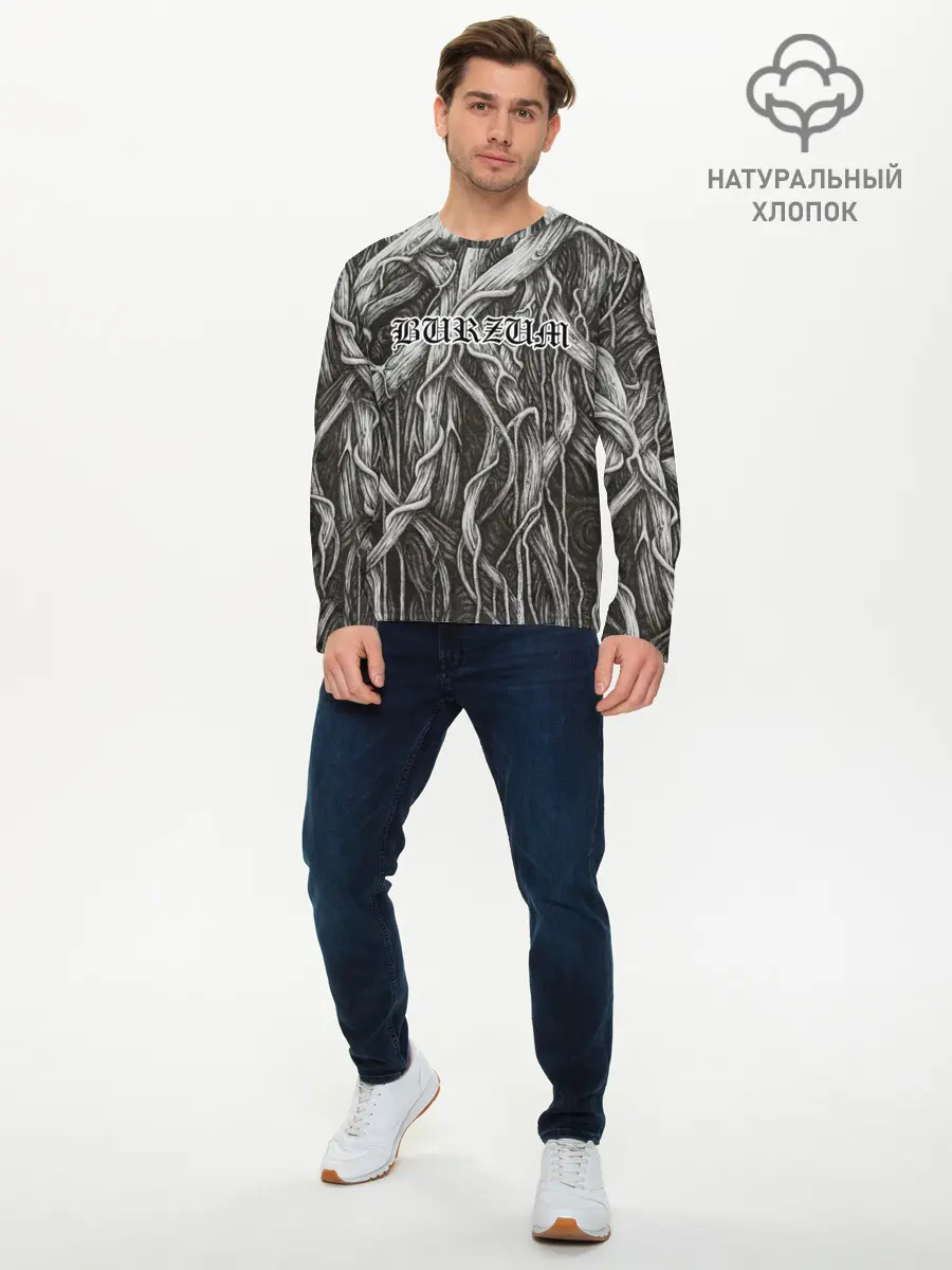 Мужской лонгслив базовый / Burzum (P007_P004ooo1847281, P004ooo1847281)