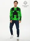 Мужской лонгслив базовый / MINECRAFT (P007_P004ooo1850617, P004ooo1850617)