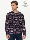 Мужской лонгслив базовый / LIL PEEP LOGOBOMBING (P007_P004ooo1851073, P004ooo1851073)