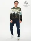 Мужской лонгслив базовый / THE WITCHER 3 (P007_P004ooo1849011, P004ooo1849011)