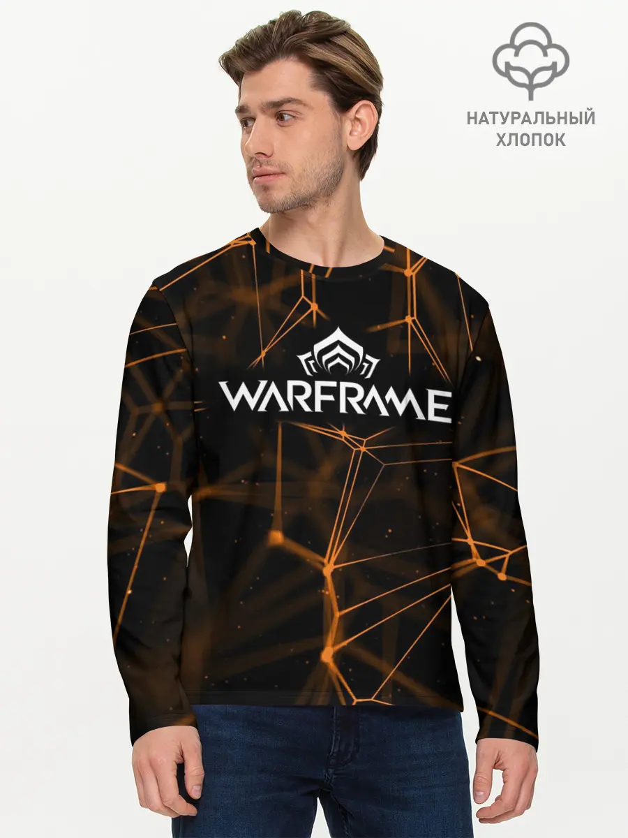 Мужской лонгслив базовый / Warframe (P007_P004ooo1849647, P004ooo1849647)