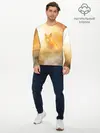 Мужской лонгслив базовый / Лисичка в тумане (P007_P004ooo1852805, P004ooo1852805)