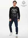 Мужской лонгслив базовый / Metallica (P007_P004ooo1856575, P004ooo1856575)