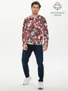 Мужской лонгслив базовый / Камуфляж с буквами F.C.S.M (P007_P004ooo1858691, P004ooo1858691)