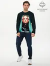 Мужской лонгслив базовый / BILLIE EILISH (P007_P004ooo1859763, P004ooo1859763)
