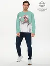 Мужской лонгслив базовый / BILLIE EILISH (P007_P004ooo1860547, P004ooo1860547)