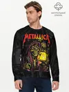 Мужской лонгслив базовый / Metallica (P007_P004ooo1862159, P004ooo1862159)