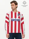 Мужской лонгслив базовый / Joao Felix home 19-20 (P007_P004ooo1862581, P004ooo1862581)