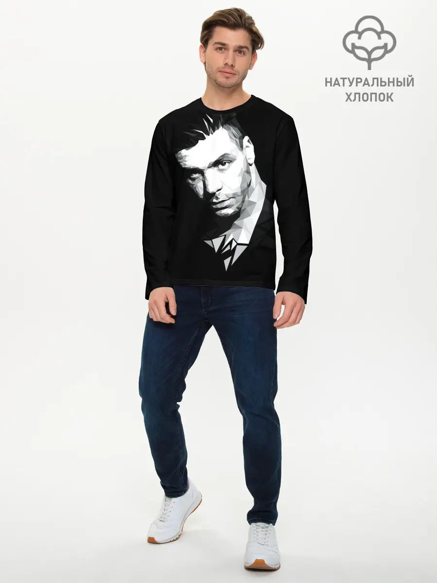 Мужской лонгслив базовый / Till Lindemann (P007_P004ooo1862105, P004ooo1862105)