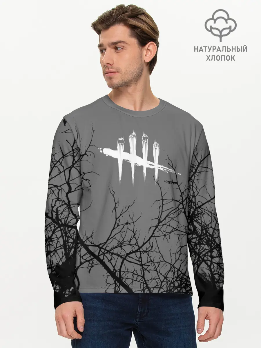 Мужской лонгслив базовый / DEAD BY DAYLIGHT (P007_P004ooo1863593, P004ooo1863593)