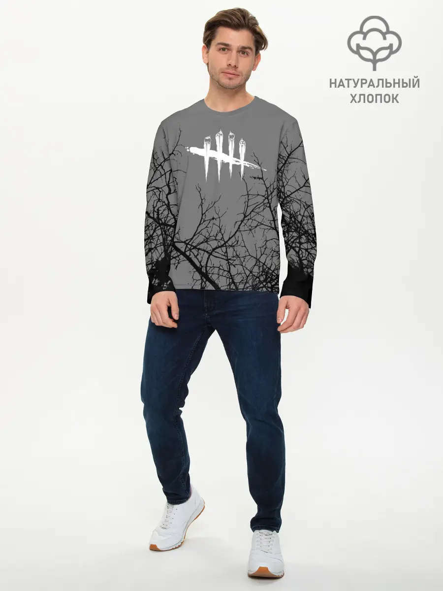 Мужской лонгслив базовый / DEAD BY DAYLIGHT (P007_P004ooo1863593, P004ooo1863593)