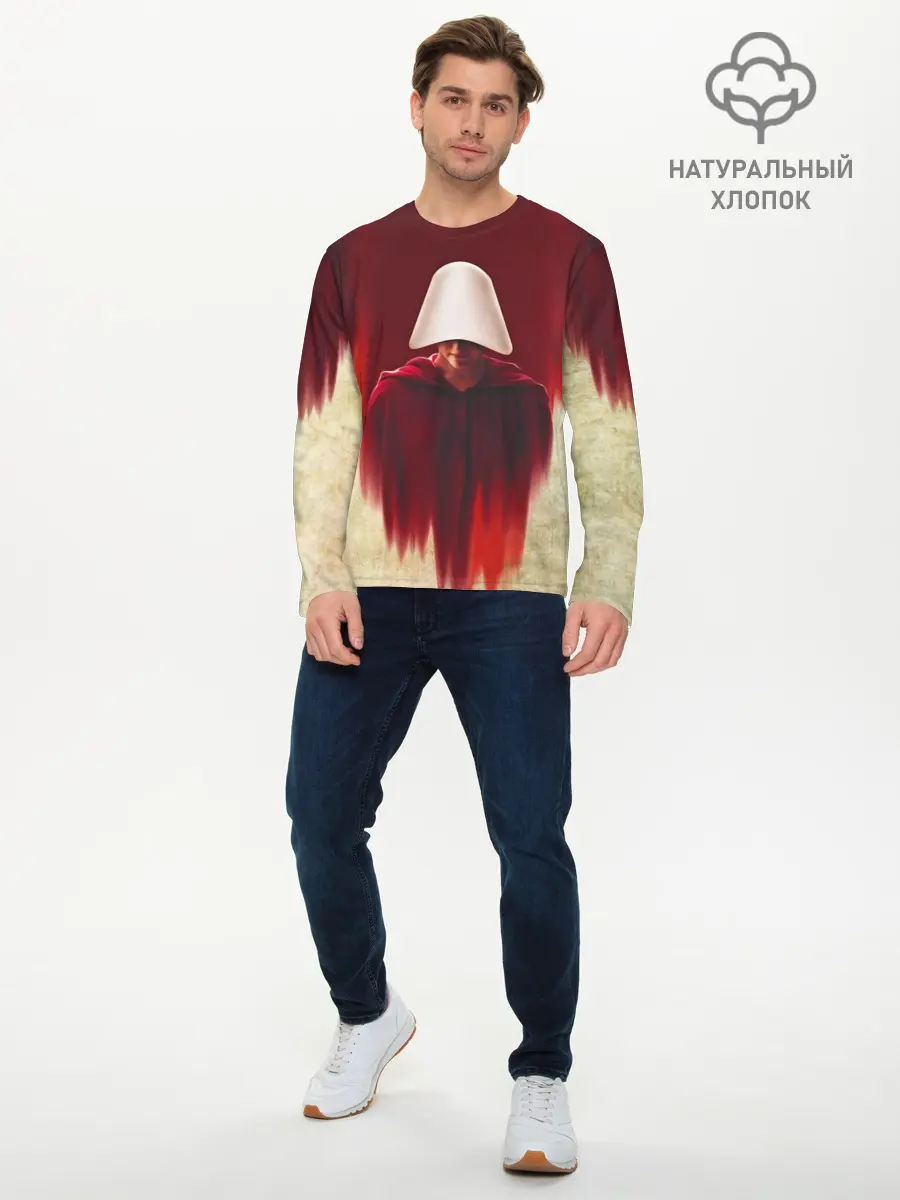 Мужской лонгслив базовый / Джун Осборн (P007_P004ooo1862787, P004ooo1862787)