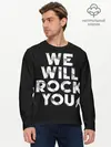 Мужской лонгслив базовый / We Will Rock You (P007_P004ooo1865699, P004ooo1865699)