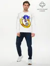 Мужской лонгслив базовый / Sonic (P007_P004ooo1865927, P004ooo1865927)