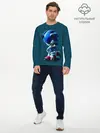 Мужской лонгслив базовый / Sonic (P007_P004ooo1865931, P004ooo1865931)