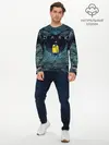 Мужской лонгслив базовый / ТЬМА - Йонас (P007_P004ooo1864849, P004ooo1864849)