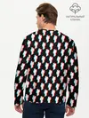 Мужской лонгслив базовый / BILLIE EILISH GLITCH (P007_P004ooo1865141, P004ooo1865141)