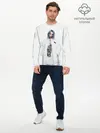 Мужской лонгслив базовый / BILLIE EILISH (P007_P004ooo1865155, P004ooo1865155)