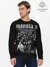 Мужской лонгслив базовый / Monsta X (P007_P004ooo1867355, P004ooo1867355)