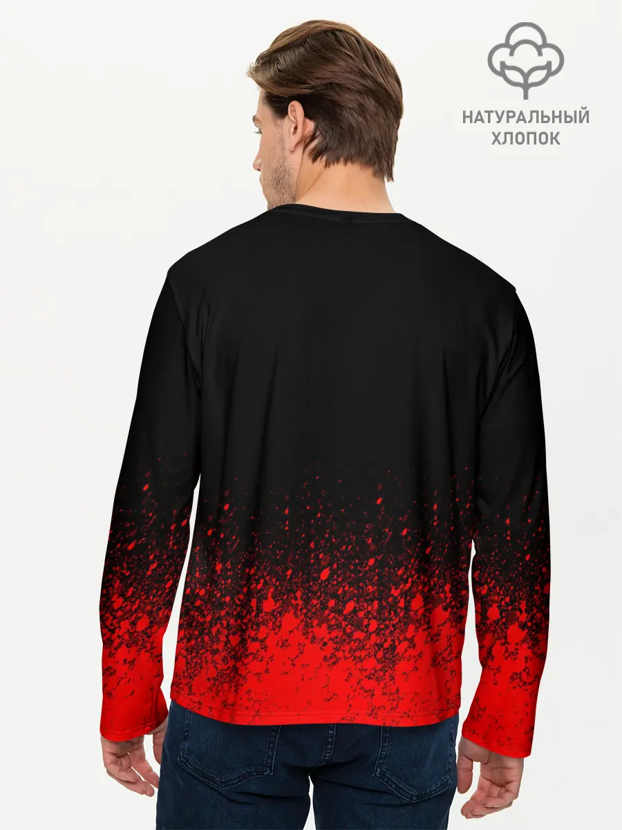 Мужской лонгслив базовый / SLAYER (P007_P004ooo1867239, P004ooo1867239)