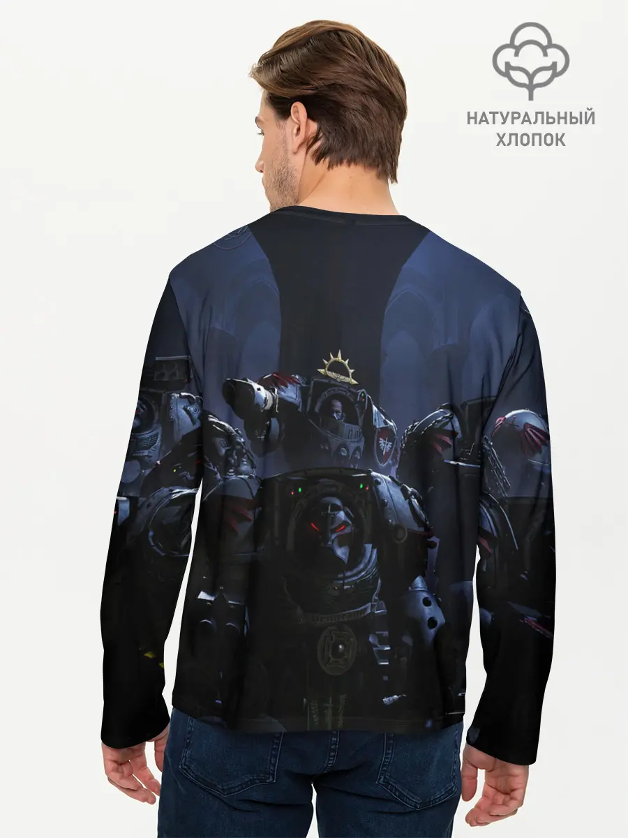 Мужской лонгслив базовый / WARHAMMER 40K (P007_P004ooo1868447, P004ooo1868447)