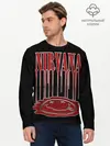 Мужской лонгслив базовый / Nirvana (P007_P004ooo1866957, P004ooo1866957)