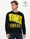 Мужской лонгслив базовый / Nirvana (P007_P004ooo1866051, P004ooo1866051)