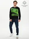 Мужской лонгслив базовый / Nirvana (P007_P004ooo1866979, P004ooo1866979)
