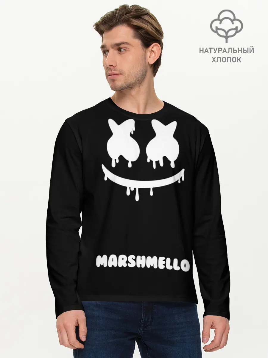 Мужской лонгслив базовый / РЮКЗАК MARSHMELLO (P007_P004ooo1871149, P004ooo1871149)