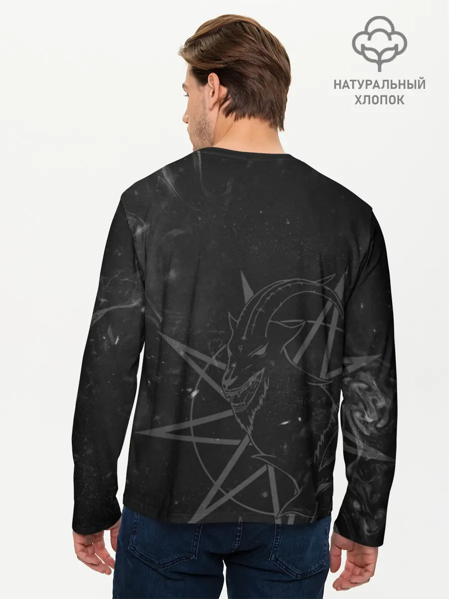 Мужской лонгслив базовый / Slipknot (P007_P004ooo1871495, P004ooo1871495)