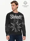 Мужской лонгслив базовый / Slipknot (P007_P004ooo1871495, P004ooo1871495)