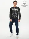 Мужской лонгслив базовый / Slipknot (P007_P004ooo1871495, P004ooo1871495)