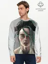 Мужской лонгслив базовый / Билли Айлиш (P007_P004ooo1872579, P004ooo1872579)