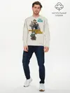 Мужской лонгслив базовый / Рик Далтон - Ринго (P007_P004ooo1875177, P004ooo1875177)