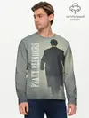 Мужской лонгслив базовый / Острые козырьки (P007_P004ooo1876881, P004ooo1876881)