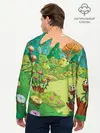 Мужской лонгслив базовый / Ливнерог и Джейк (P007_P004ooo1876705, P004ooo1876705)