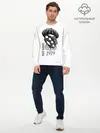 Мужской лонгслив базовый / Острые козырьки (P007_P004ooo1880479, P004ooo1880479)