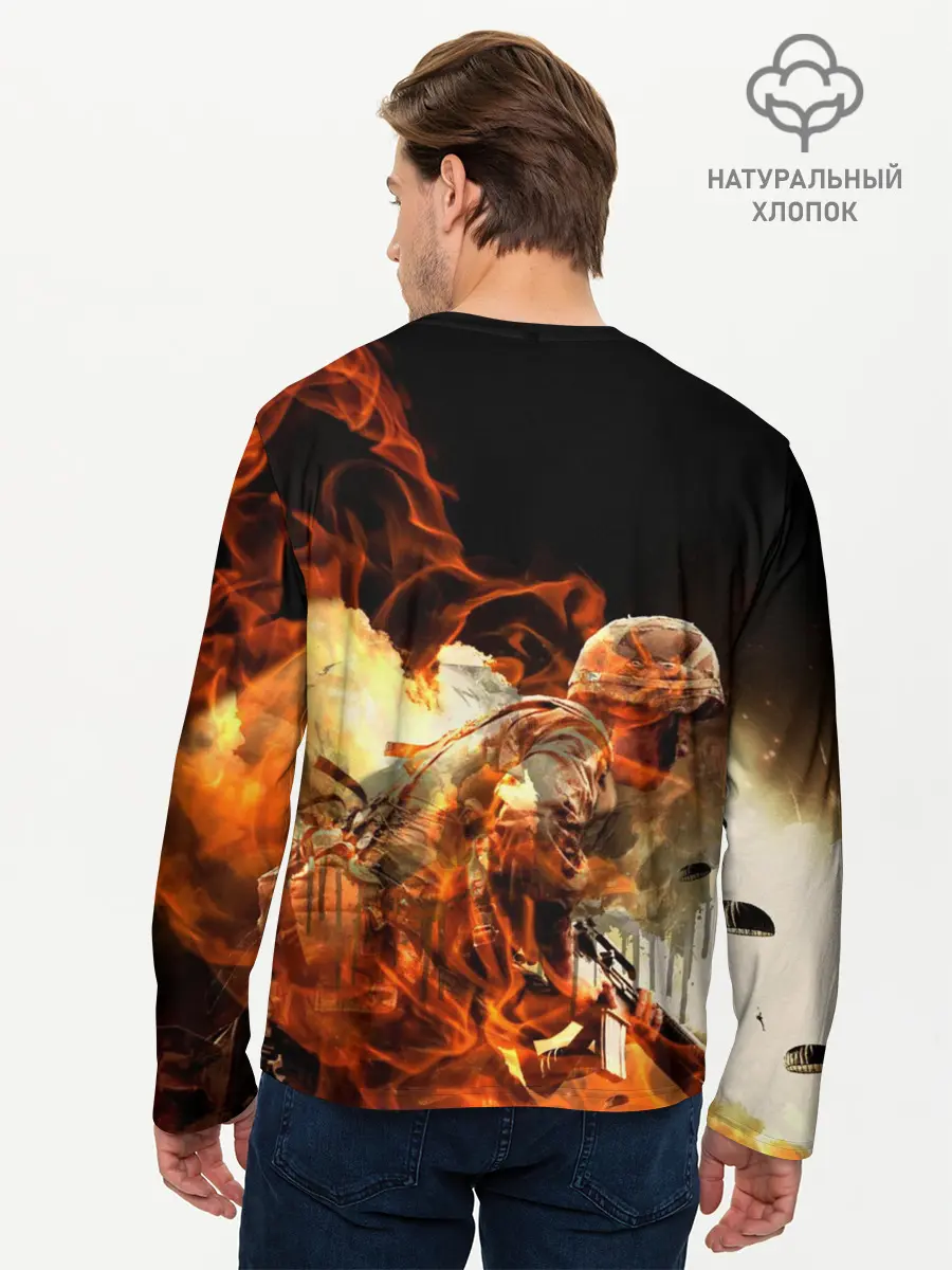 Мужской лонгслив базовый / Sabaton (P007_P004ooo1880653, P004ooo1880653)