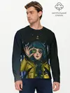 Мужской лонгслив базовый / Coraline (P007_P004ooo1878543, P004ooo1878543)