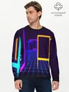 Мужской лонгслив базовый / NEON STYLE (P007_P004ooo1879207, P004ooo1879207)