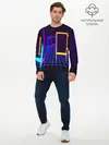 Мужской лонгслив базовый / NEON STYLE (P007_P004ooo1879207, P004ooo1879207)