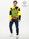 Мужской лонгслив базовый / Back to the 90 (P007_P004ooo1879449, P004ooo1879449)