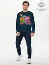 Мужской лонгслив базовый / UglyDolls. Куклы с характером (P007_P004ooo1883743, P004ooo1883743)