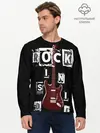 Мужской лонгслив базовый / Rock (P007_P004ooo1884813, P004ooo1884813)
