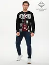 Мужской лонгслив базовый / Rock (P007_P004ooo1884813, P004ooo1884813)