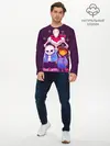 Мужской лонгслив базовый / Персонажи Undertale (P007_P004ooo1885339, P004ooo1885339)